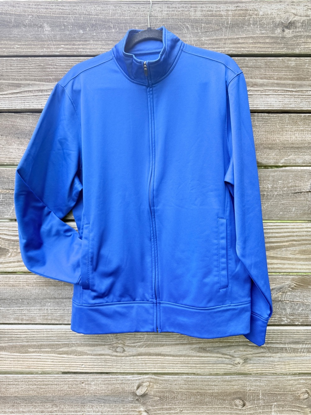 Sport-Tek Men's Royal Blue Full-Zip Windbreaker Jacket Size M